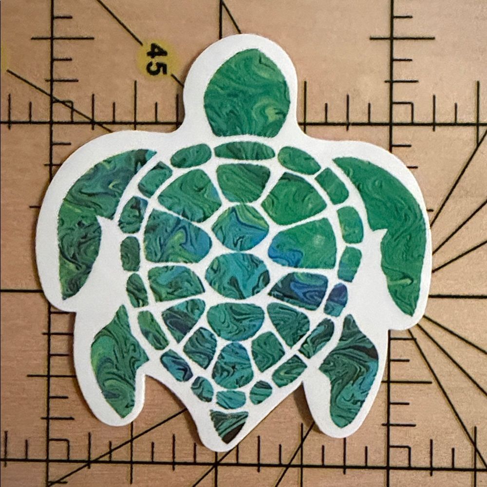 💜13/$13 +Bundle Sticker Sale | Turtle Animal Waterproof Sticker